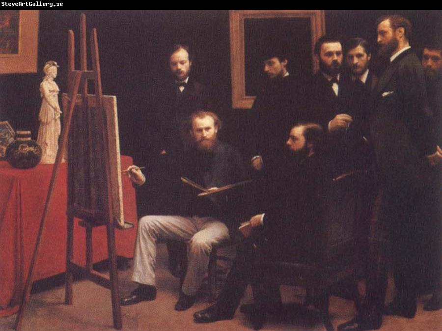 Henri Fantin-Latour A Studio in the Batignolles